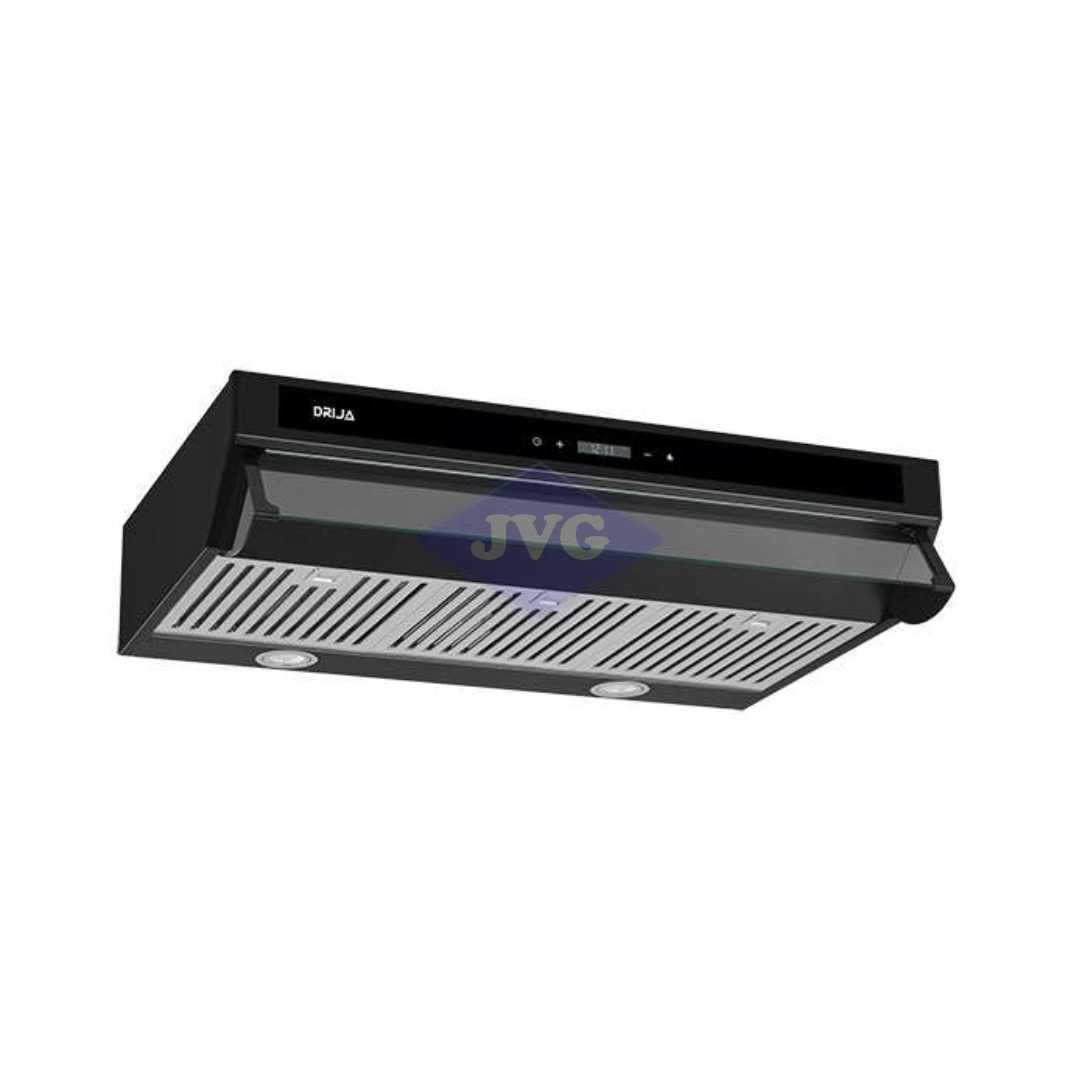 CAMPANA PARA EMPOTRAR DRIJA 90 CM SLIM TOUCH NEGRO