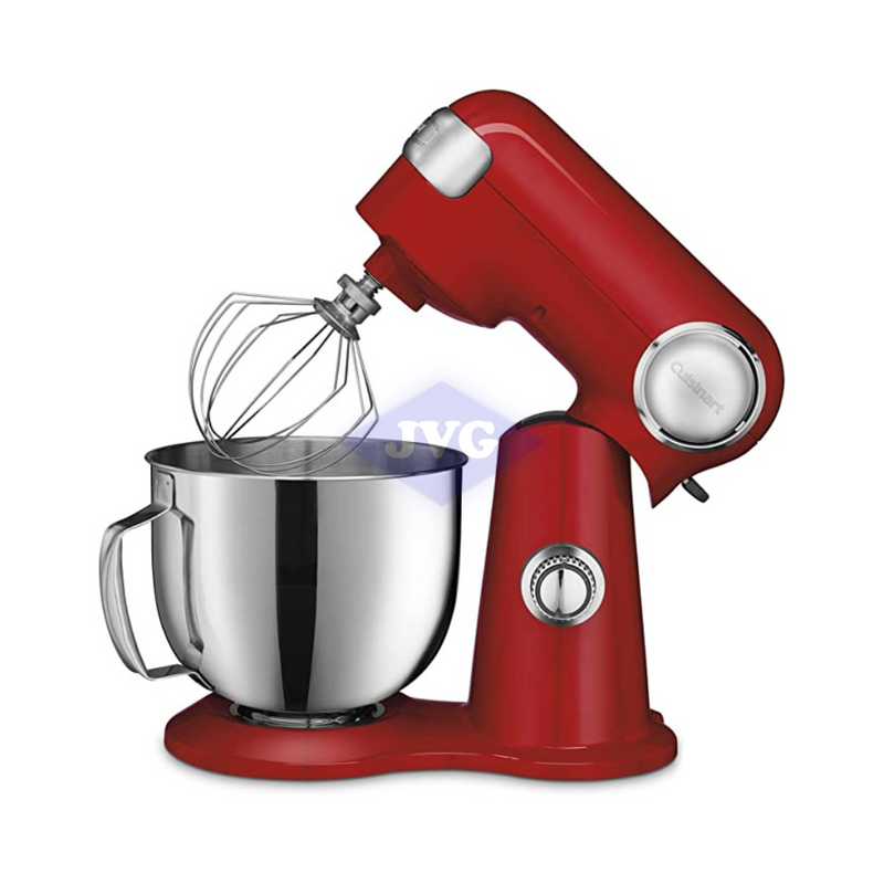 BATIDORA CON BOWL DE ACERO CUISINART - 12 VELOCIDADES 500W - ROJO