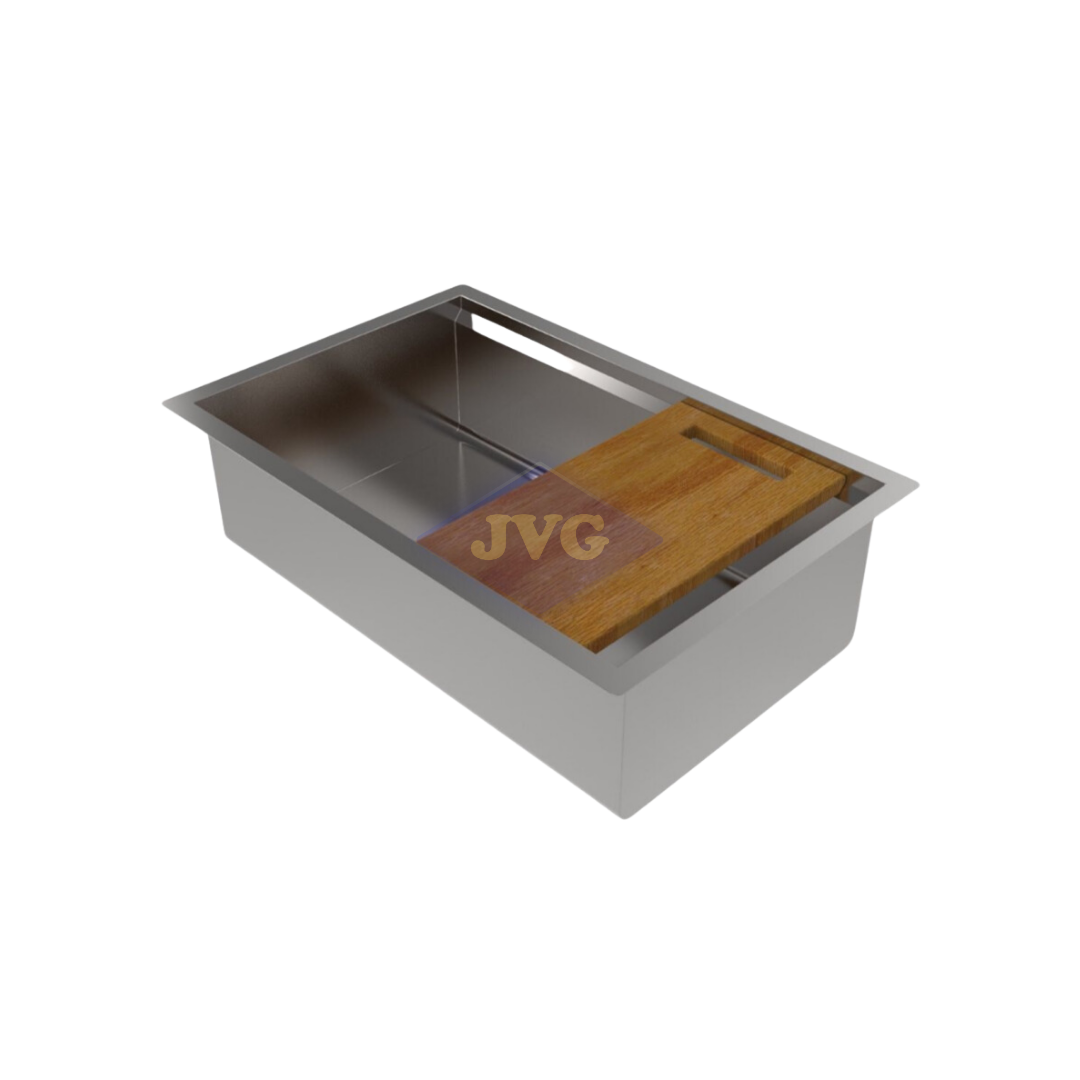 FREGADERO SF 1 TINA 77X50X22 CM ACERO INOXIDABLE - SNK10077