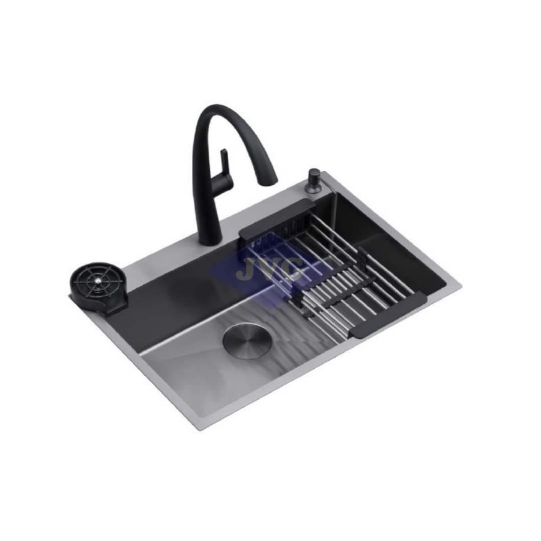 FREGADERO DE LUJO DRIJA C/KIT ACERO INOXIDABLE 76CM - SPEZIA76