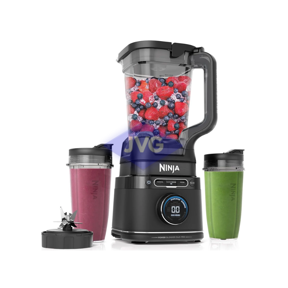LICUADORA NINJA DETECT POWER 1.8 L 1.800 W VASO DE PLÁSTICO PLATEADO - TB301