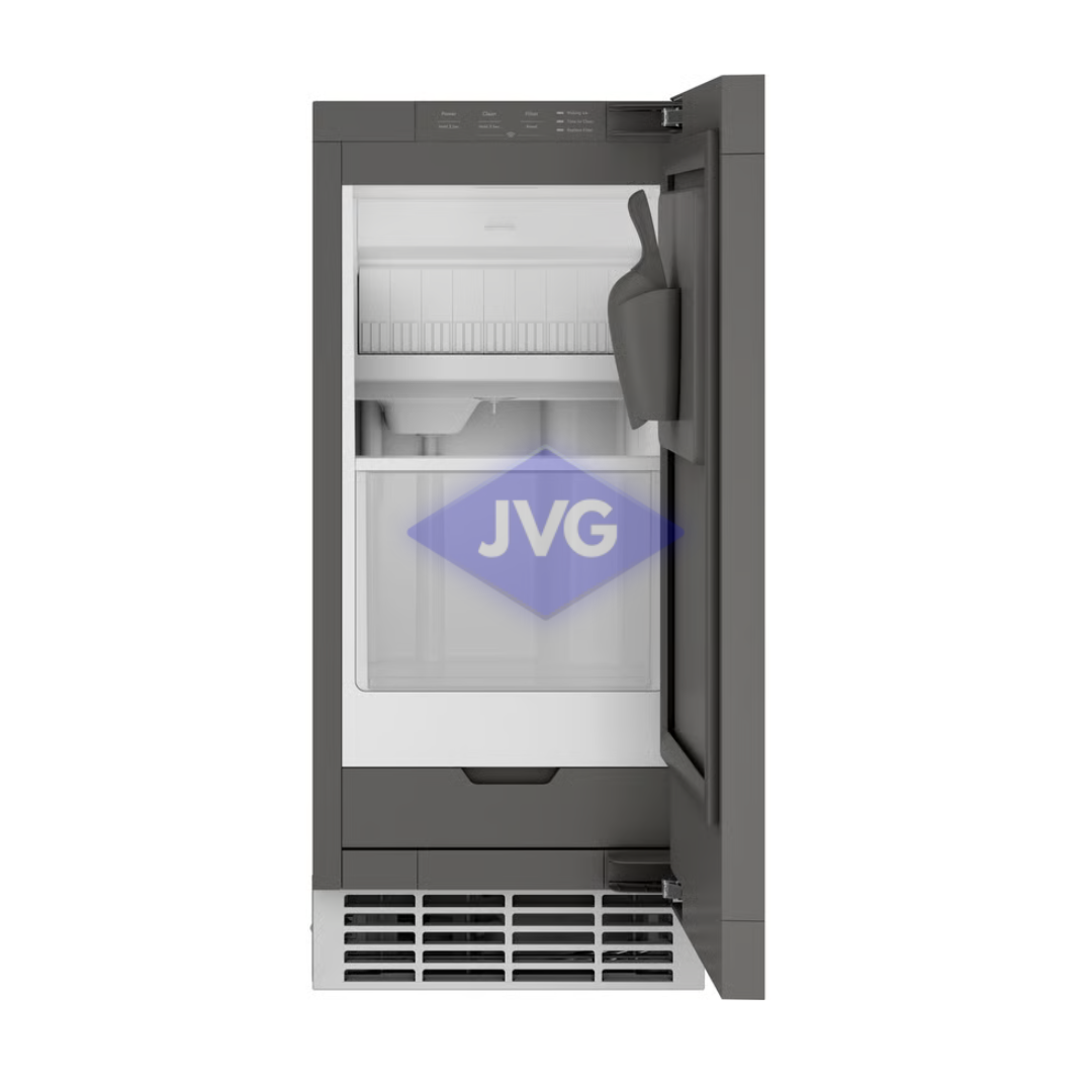 FABRICADOR DE HIELO GE 22 KG PLATEADO - UCC15NPRII