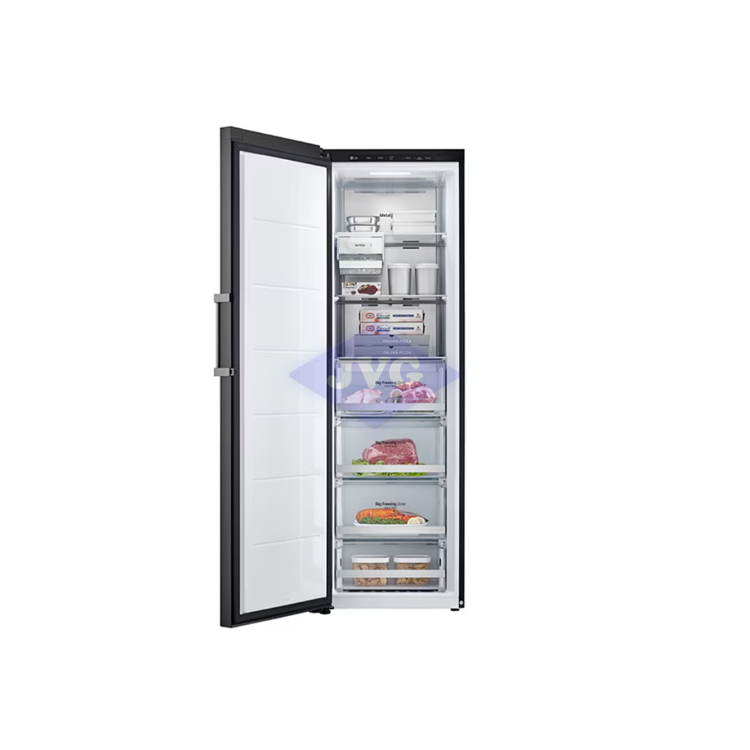 CONGELADOR VERTICAL LG 324 LITROS INVERTER ACERO VC34BQK - VC34BQK