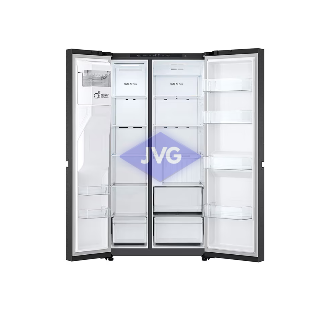 NEVERA SIDE BY SIDE LG 24 CU.FT. CON DISPENSADOR NEGRO - VS25LQIK