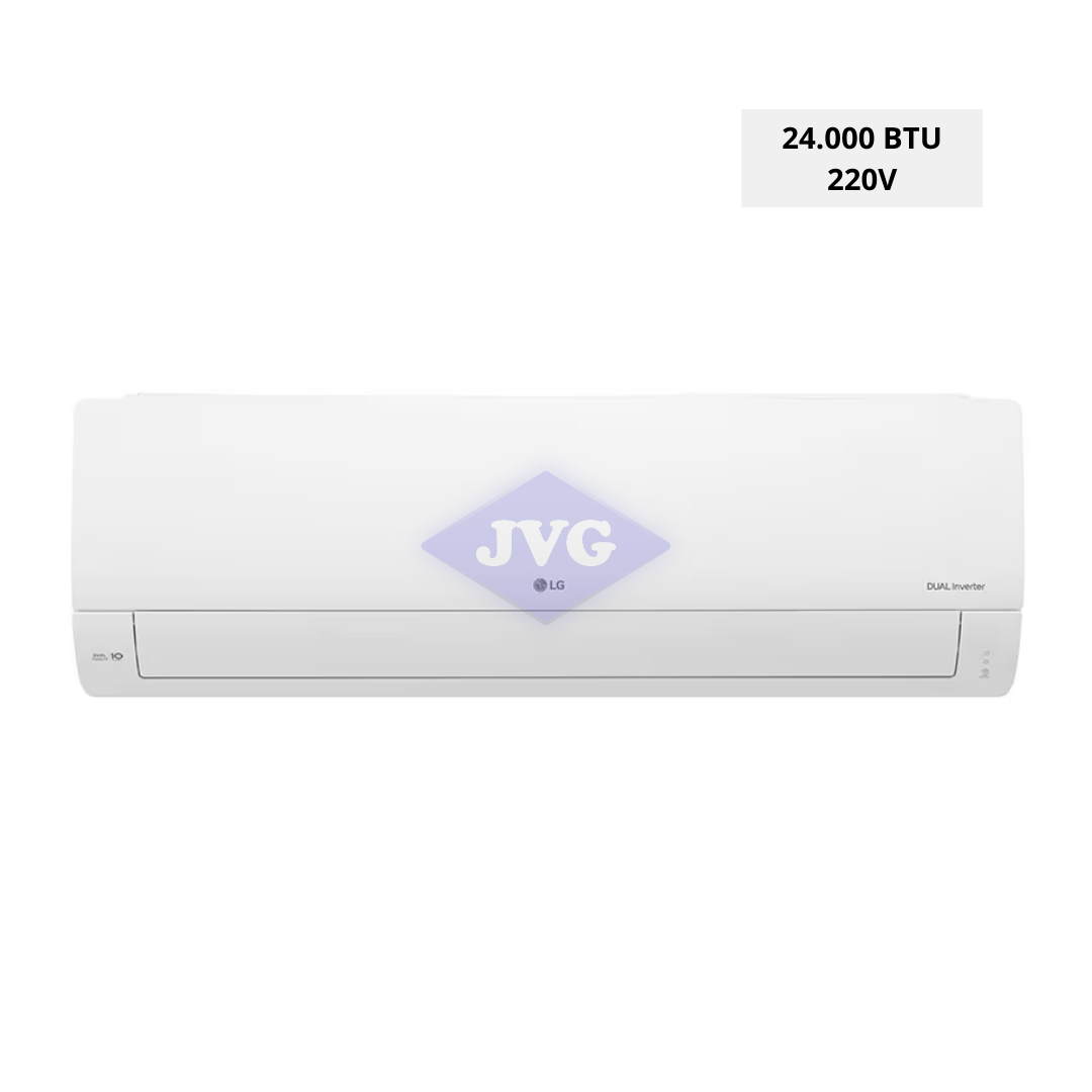 AIRE ACONDICIONADO SPLIT LG 24,000 BTU 220V DUALCOOL INVERTER VX242C1 - VX242C1