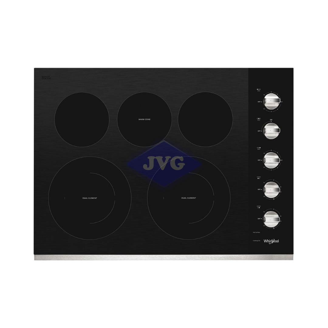 TOPE ELÉCTRICO WHIRLPOOL 30" BLANCO - WCE77US0HS