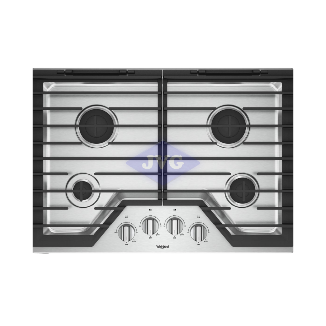 TOPE A GAS WHIRLPOOL 30 PULGADAS ACERO WCG55US0HS - WCG55US0HS