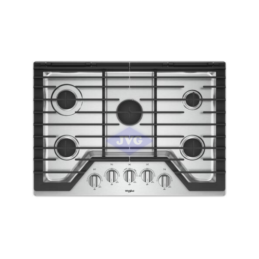 TOPE WHIRLPOOL 30 PULGADAS A GAS ACERO - WCG97US0HS