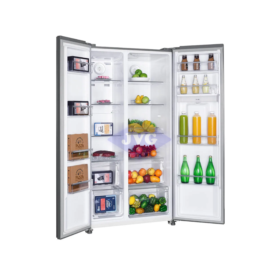 NEVERA SIDE BY SIDE WHIRLPOOL 18 CU.FT. C/DISPENSADOR - PLATEADO (WD1610S)
