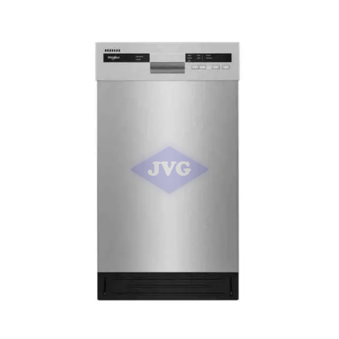 LAVAPLATOS WHIRLPOOL 8 SERVICIOS 18" ACERO INOXIDABLE