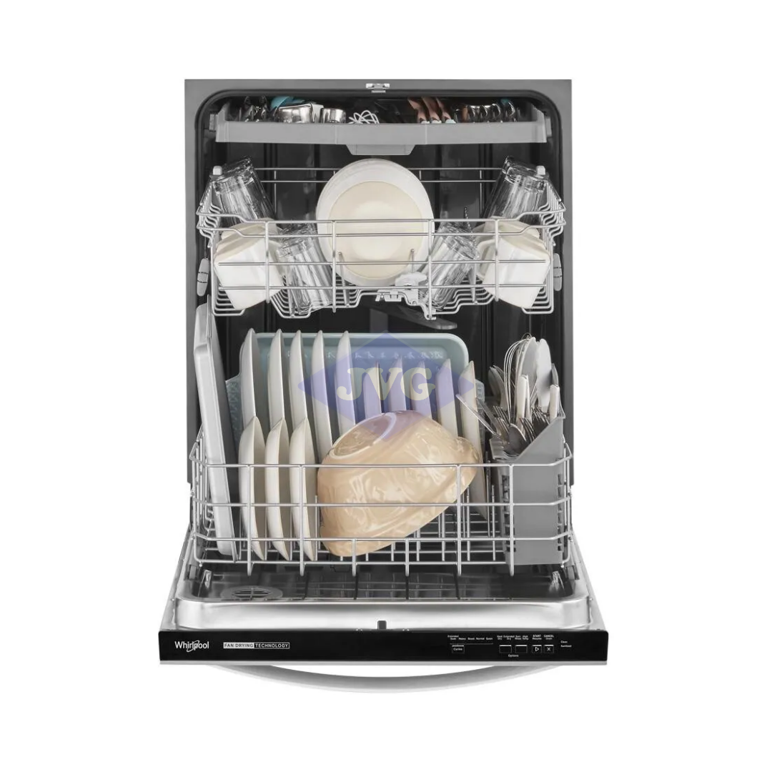 LAVAVAJILLAS WHIRLPOOL 14 SERVICIOS 24" DIGITAL ACERO INOXIDABLE - WDT730HAMZ