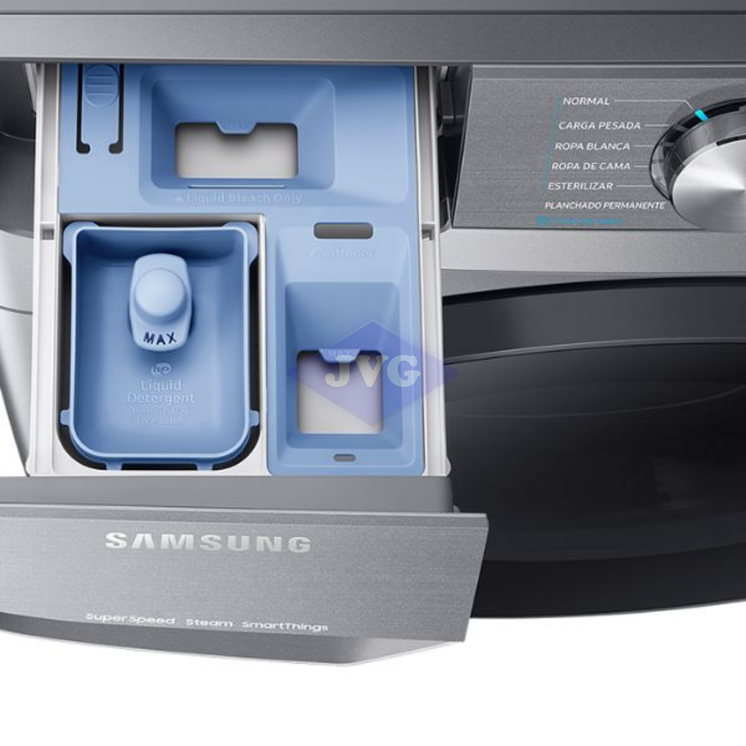 LAVADORA SAMSUNG 22 KG CARGA FRONTAL - GRIS