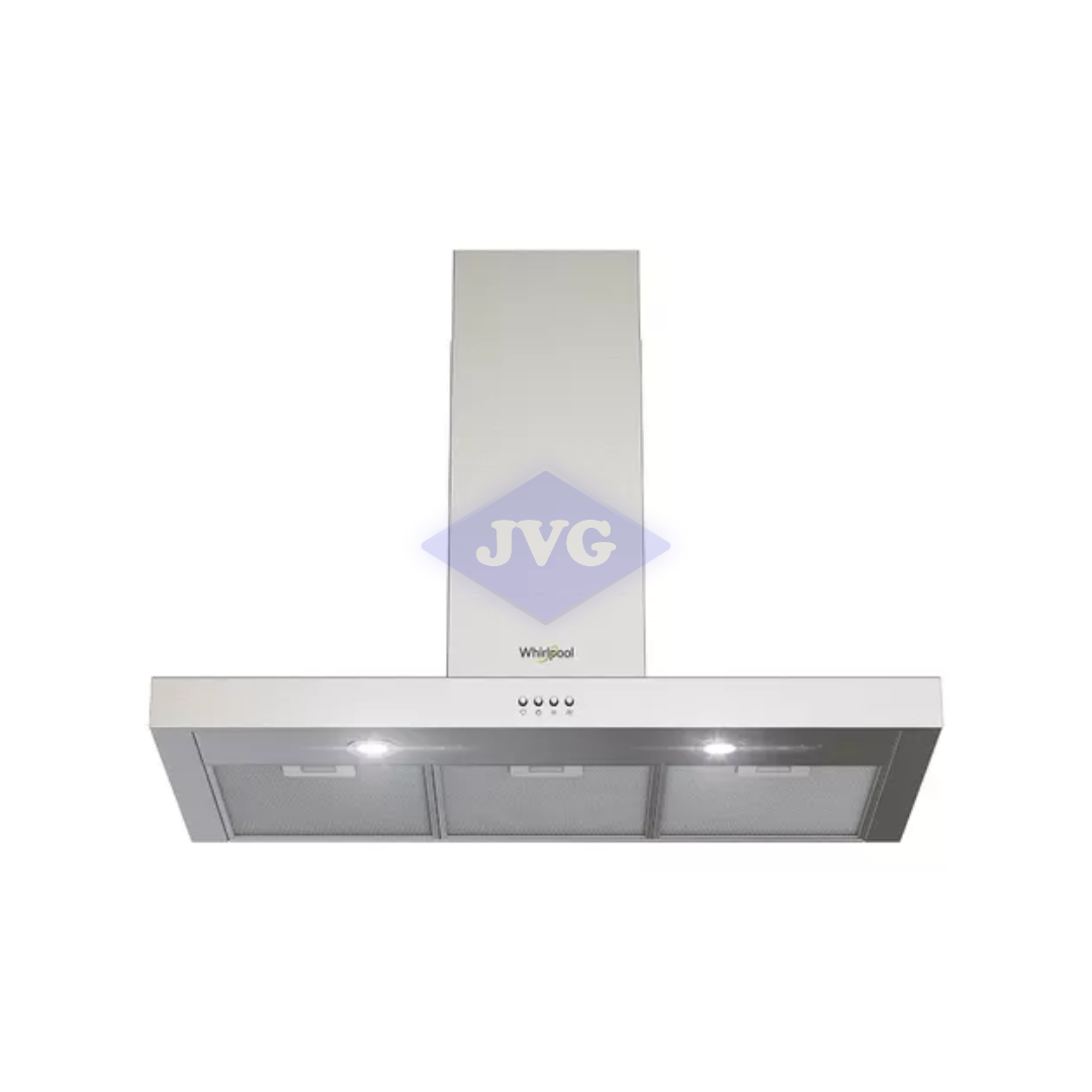 CAMPANA DE PARED WHIRLPOOL INVERT ACERO 90CM - WHW9001S