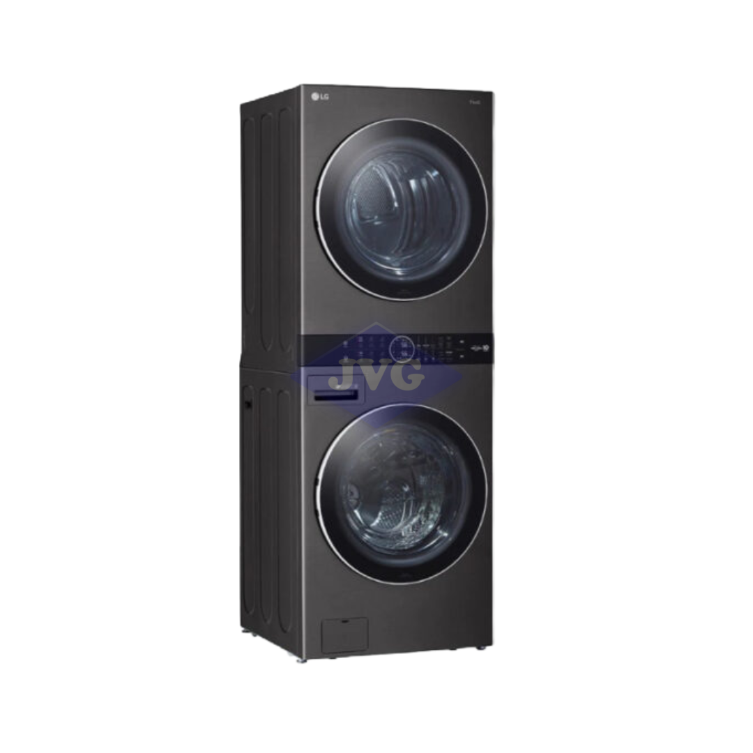 TORRE DE LAVADO AI DD LG 22KG NEGRA - WK22BS6E