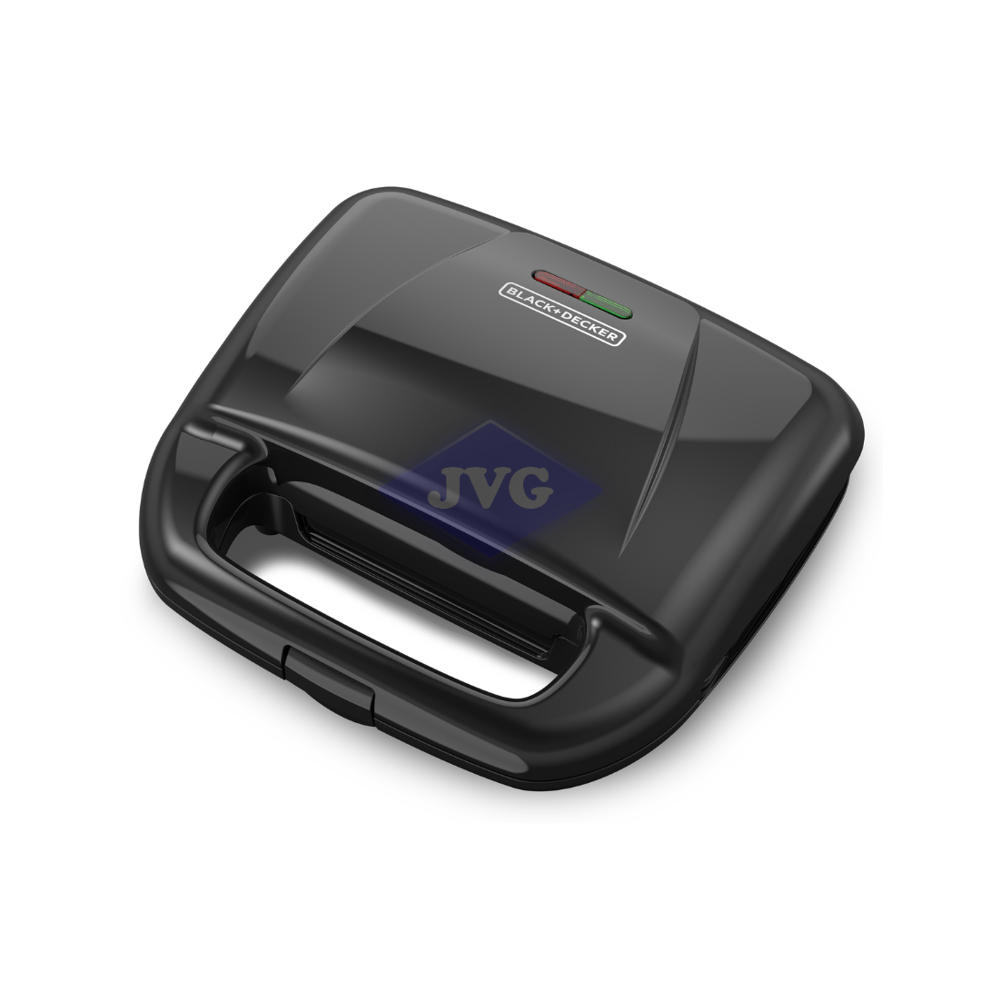 WAFLERA BLACK+DECKER 2 WAFLES ANTIADHERENTE NEGRO