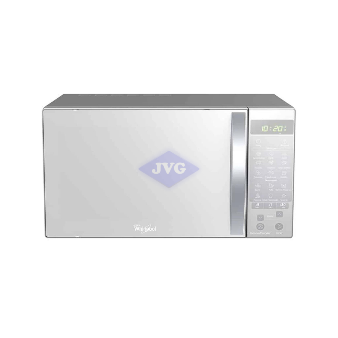 HORNO MICROONDAS WHIRLPOOL ESPEJO 1000W 30 LITROS GRIS - WM1211D