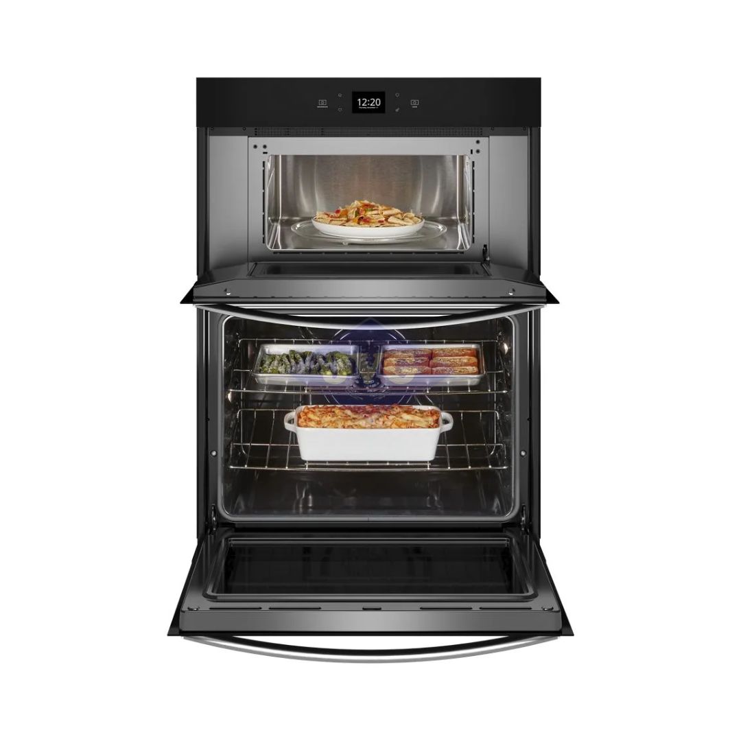 HORNO MICROONDAS EMPOTRABLE WHIRLPOOL 27" - ACERO INOXIDABLE (WOEC5027LZ)