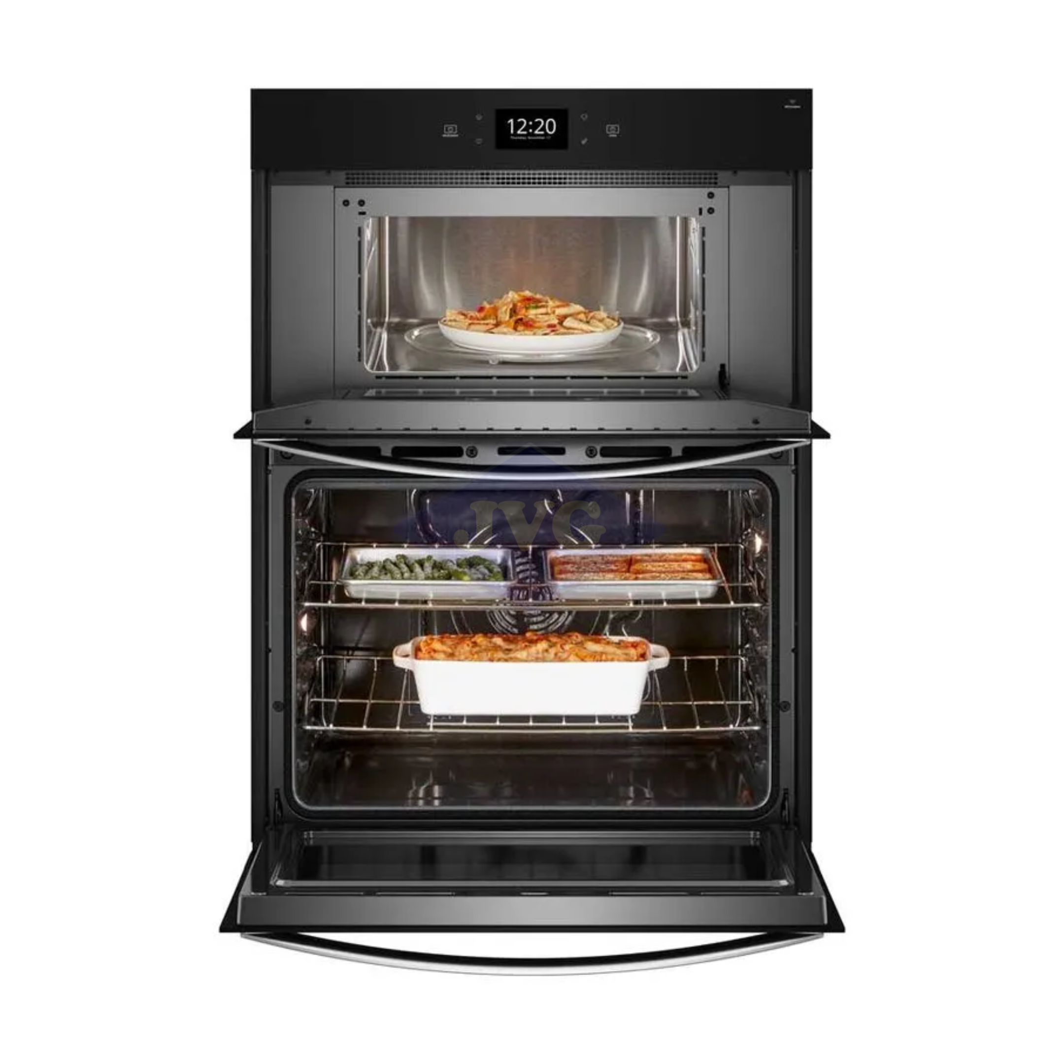 HORNO MICROONDA ELÉCTRICO WHIRLPOOL 30" PARA EMPOTRAR CONVECCIÓN ACERO - WOEC7030PZ