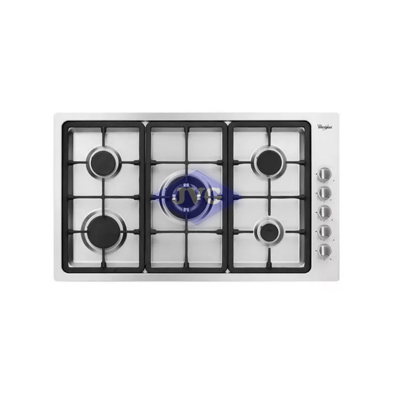 TOPE A GAS WHIRLPOOL   36"  - ACERO