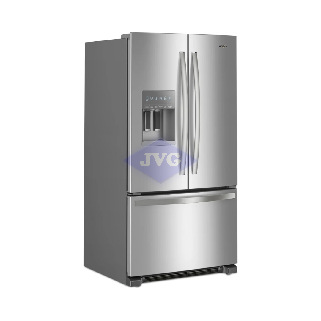 NEVERA FRENCH DOOR WHIRLPOOL 25 CU.FT. CON DISPENSADOR ACERO (WRFF3436RZ) - WRFF3436RZ