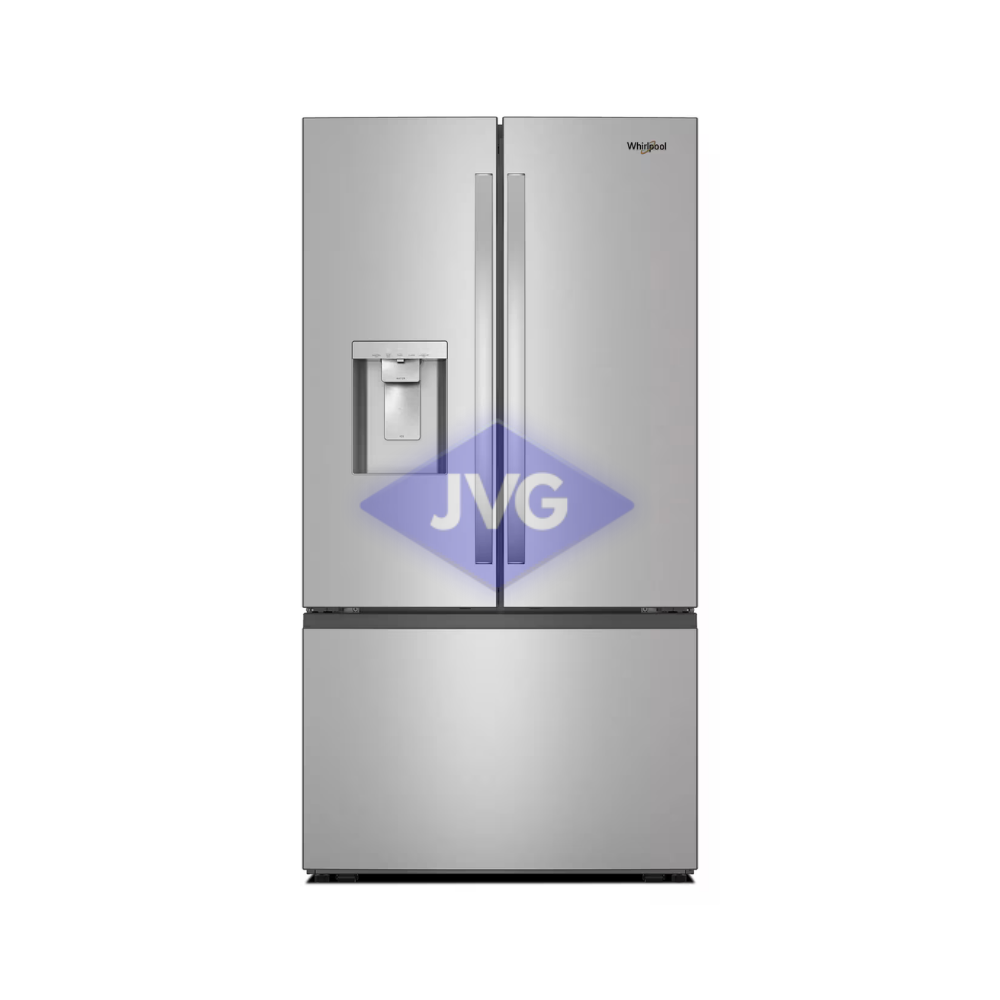 NEVERA FRENCH DOOR WHIRLPOOL 31 PIES CÚBICOS CON DISPENSADOR ACERO - WRFF3536SZ