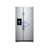 NEVERA WHIRLPOOL SXS CON DISPENSADOR ACERO 24 CU FT