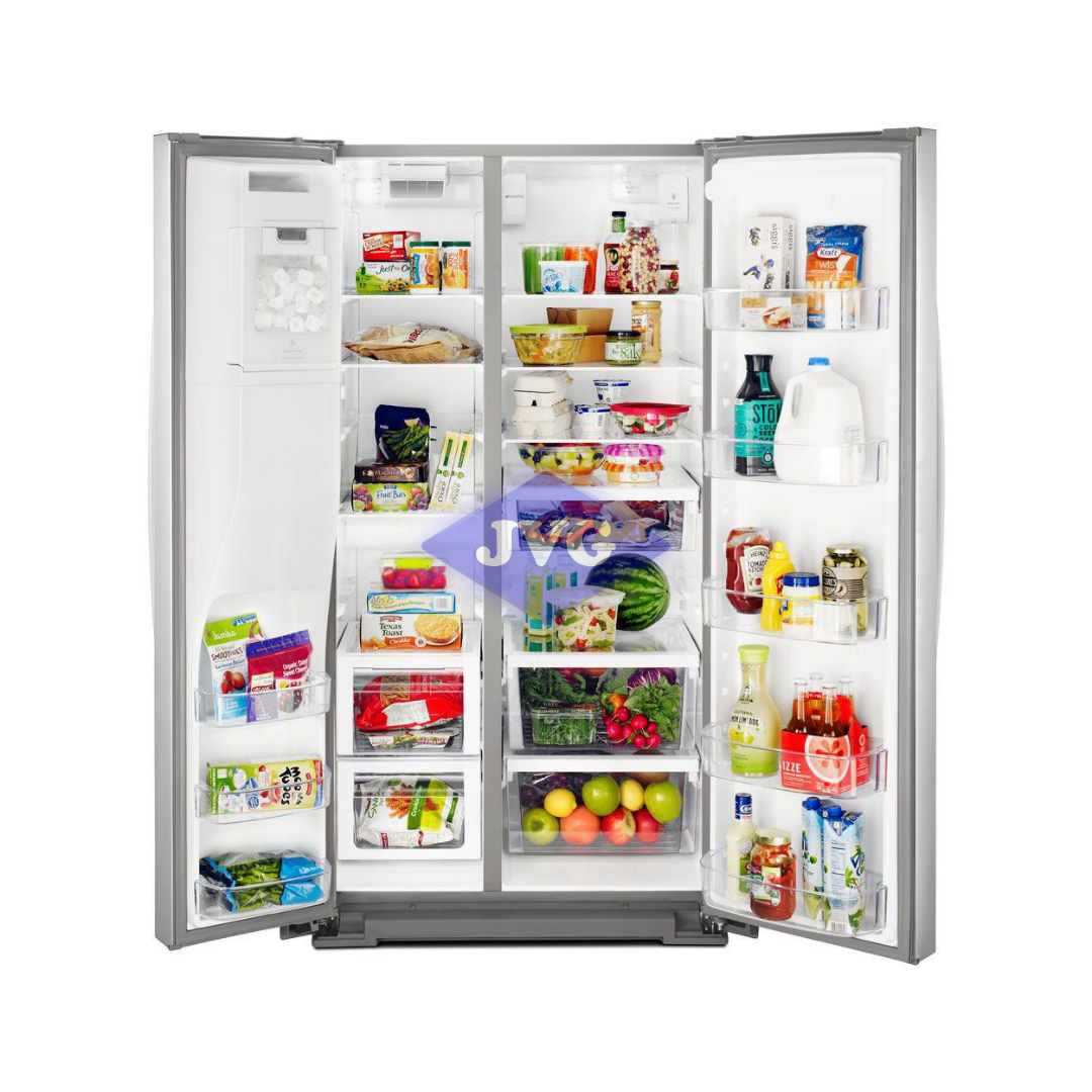 NEVERA SIDE BY SIDE WHIRLPOOL 28' ACERO - WRS588FIHZ