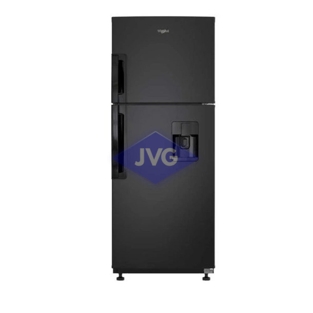 NEVERA TOP MOUNT WHIRLPOOL 9 PIES CÚBICOS CON DISPENSADOR NEGRO - WRW25CKTMB