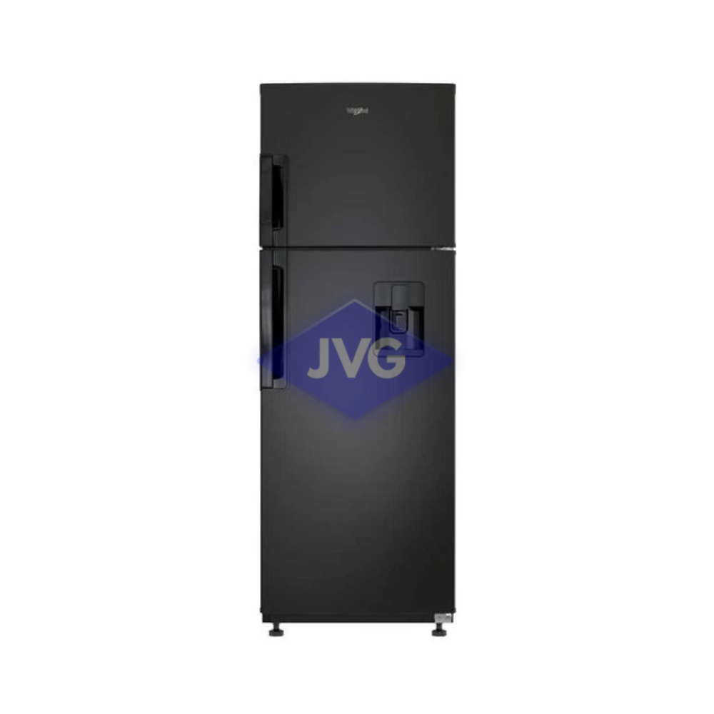 NEVERA TOP MOUNT WHIRLPOOL 11 PIES CÚBICOS CON DISPENSADOR NEGRO - WRW32CKTMB