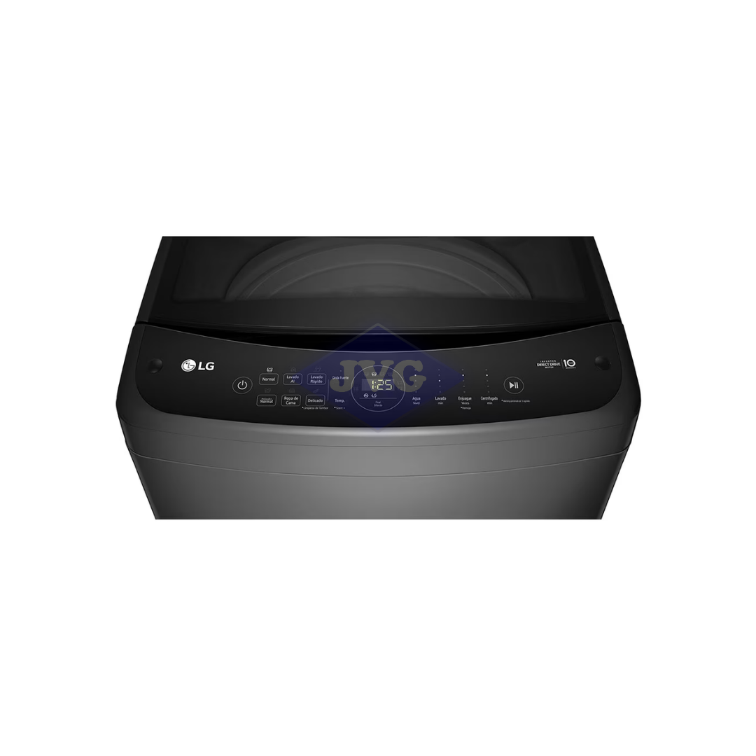 LAVADORA DE CARGA SUPERIOR LG 19 KG NEGRA WT19MV6