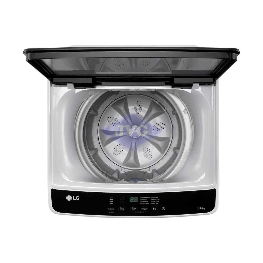 LAVADORA DE CARGA SUPERIOR LG 9 KG BLANCA WT9ELR