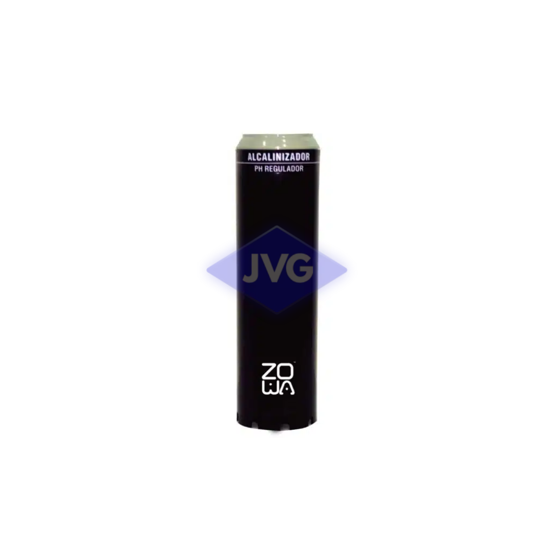 CARTUCHO ALCALINIZADOR ZOWA 10 PULGADAS / 2.5 PULGADAS - ZCALC10