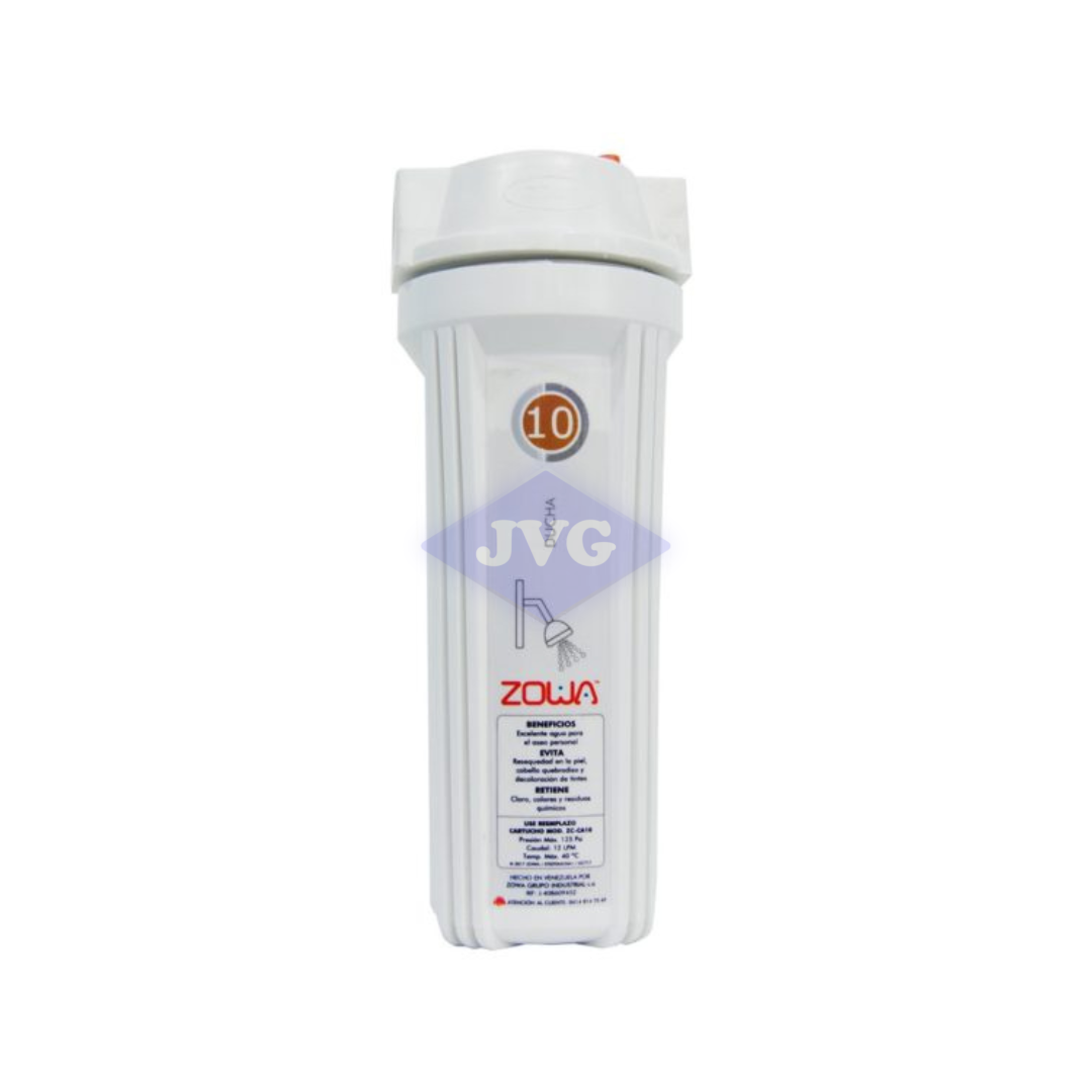 FILTRO PARA DUCHA ZOWA 10" - ZFDUCHA10