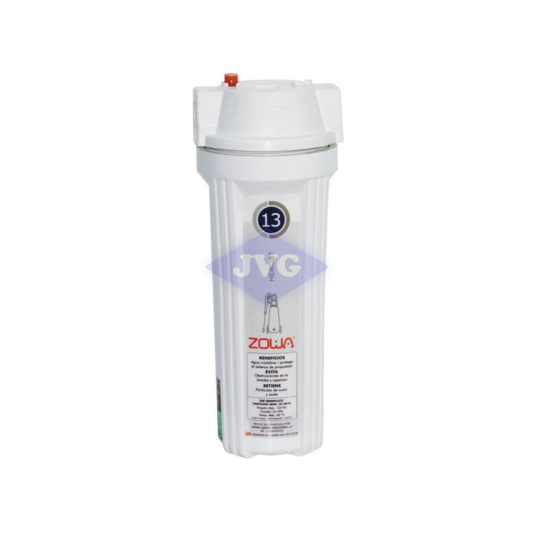 FILTRO PARA HIDROJET ZOWA 10" - ZFHIDROJET