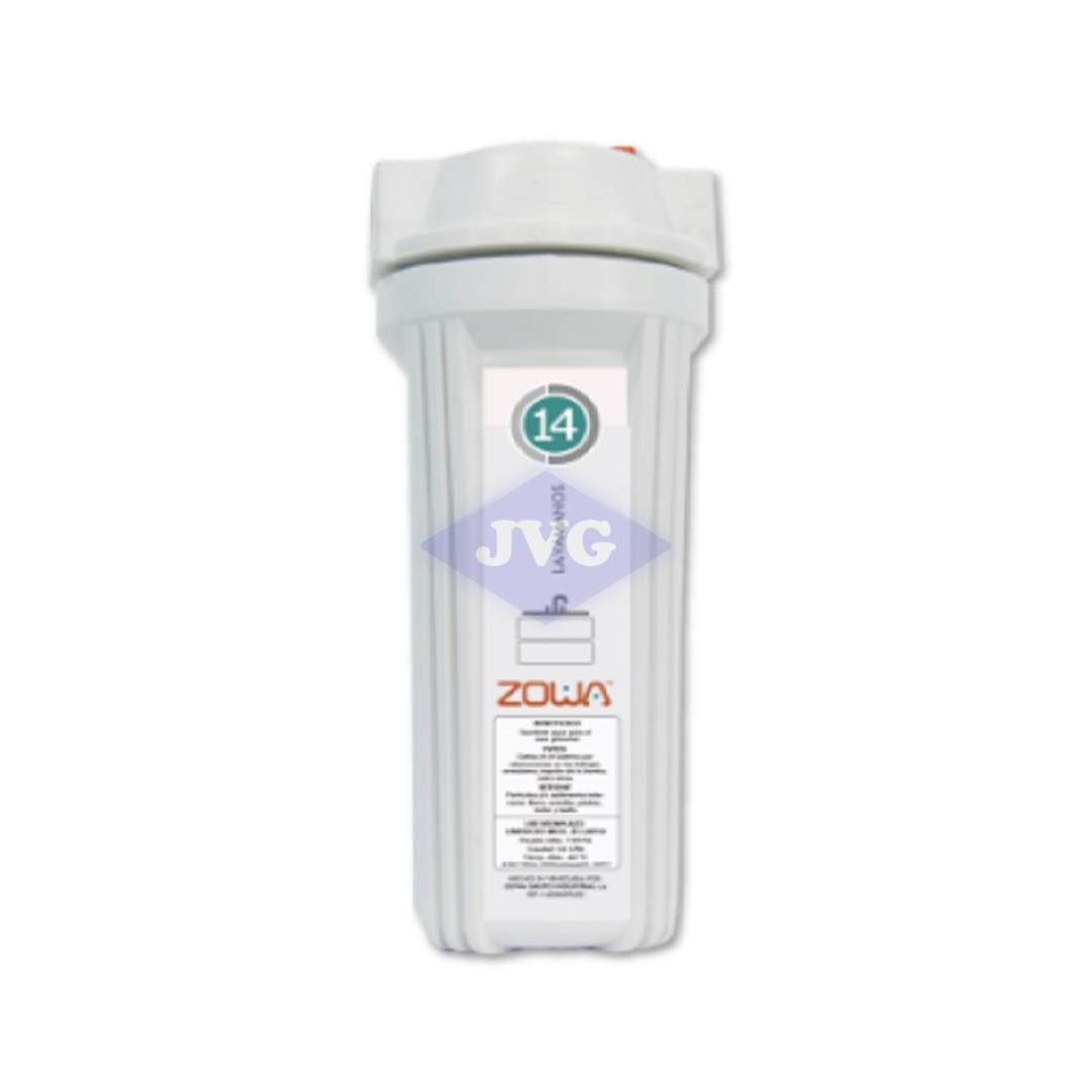 FILTRO PARA LAVAMANOS ZOWA 10" - ZFLAVAMANOS